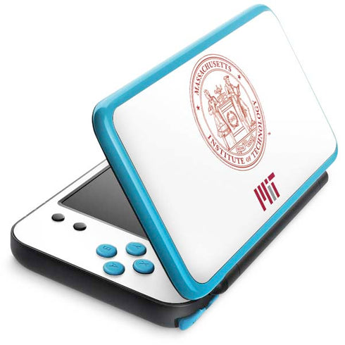 Massachusetts Institute of Technology MIT White Logo Nintendo 2DS XL (2017) Skin