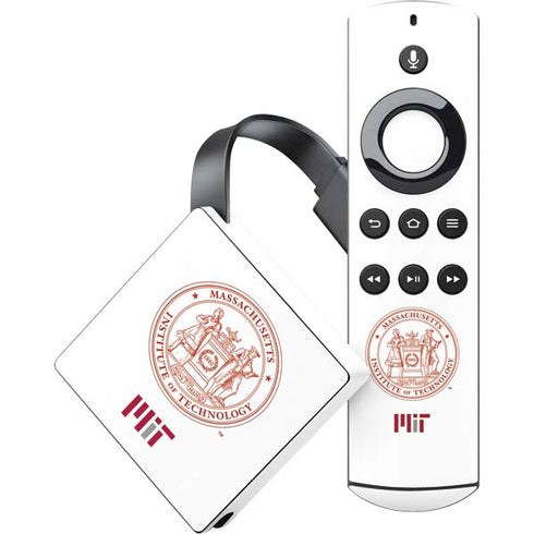 Massachusetts Institute of Technology MIT White Logo Amazon Fire TV Skin