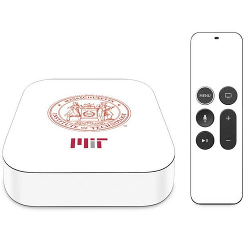 Massachusetts Institute of Technology MIT White Logo Apple TV Skin