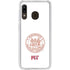 Massachusetts Institute of Technology MIT White Logo Galaxy A20 Clear Case