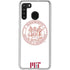 Massachusetts Institute of Technology MIT White Logo Galaxy A21 Clear Case