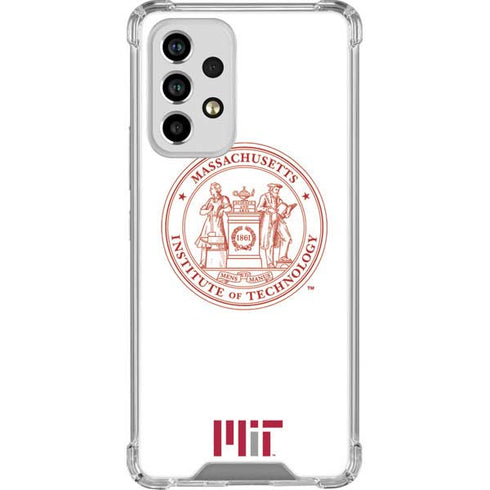 Massachusetts Institute of Technology MIT White Logo Galaxy A33 5G Clear Case