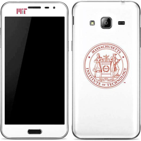 Massachusetts Institute of Technology MIT White Logo Galaxy J3 Skin