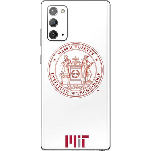 Massachusetts Institute of Technology MIT White Logo Galaxy Note20 5G Skin