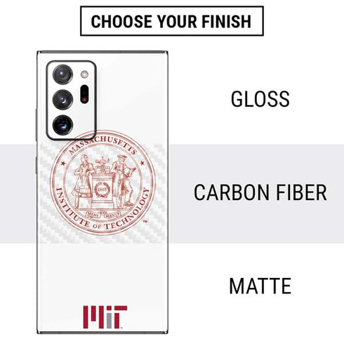 Massachusetts Institute of Technology MIT White Logo Galaxy Note20 Ultra 5G Skin