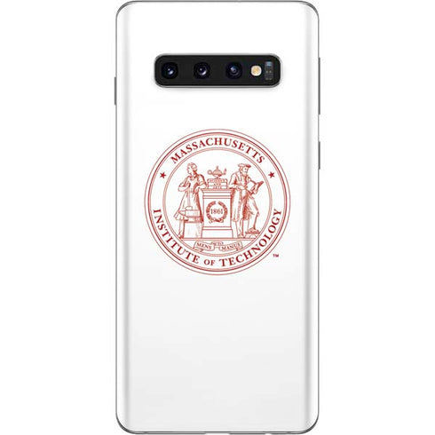 Massachusetts Institute of Technology MIT White Logo Galaxy S10 Skin