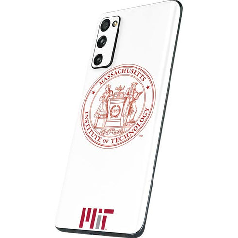 Massachusetts Institute of Technology MIT White Logo Galaxy S20 Fan Edition Skin
