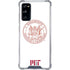 Massachusetts Institute of Technology MIT White Logo Galaxy S20 FE Clear Case