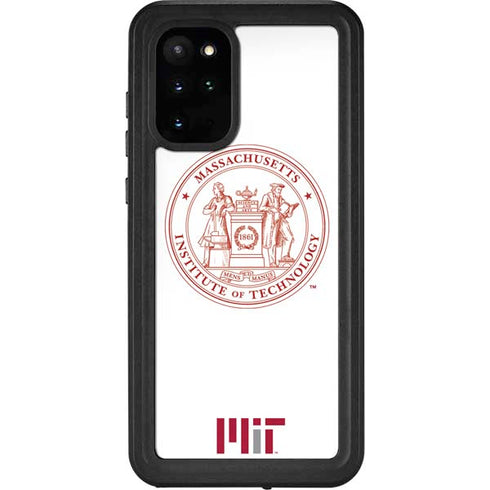 Massachusetts Institute of Technology MIT White Logo Galaxy S20 Plus Waterproof Case