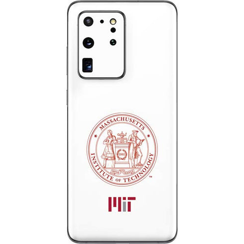 Massachusetts Institute of Technology MIT White Logo Galaxy S20 Ultra 5G Skin