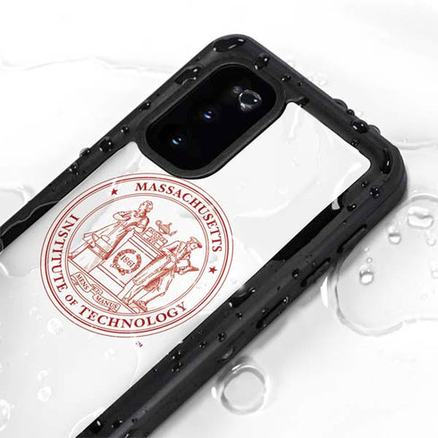 Massachusetts Institute of Technology MIT White Logo Galaxy S20 Waterproof Case
