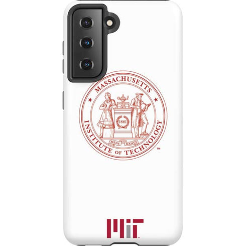 Massachusetts Institute of Technology MIT White Logo Galaxy S21 5G Pro Case