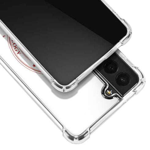 Massachusetts Institute of Technology MIT White Logo Galaxy S21 FE Clear Case