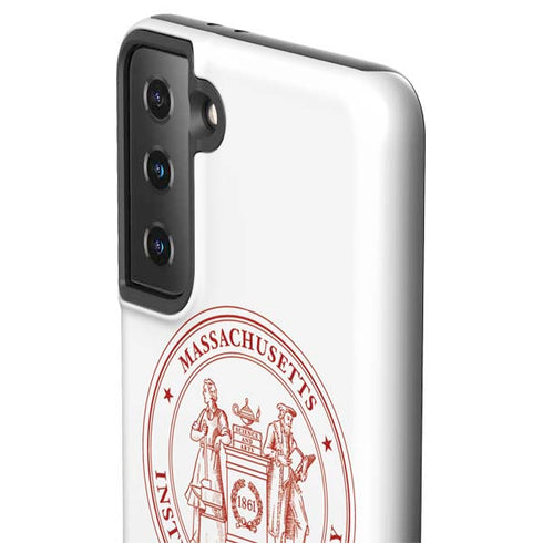Massachusetts Institute of Technology MIT White Logo Galaxy S21 FE Pro Case