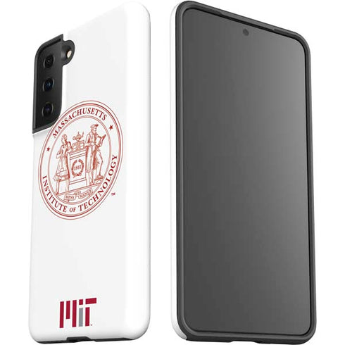 Massachusetts Institute of Technology MIT White Logo Galaxy S21 FE Pro Case