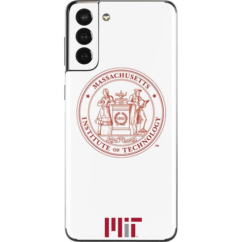 Massachusetts Institute of Technology MIT White Logo Galaxy S21 Plus 5G Skin