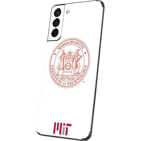 Massachusetts Institute of Technology MIT White Logo Galaxy S21 Plus 5G Skin
