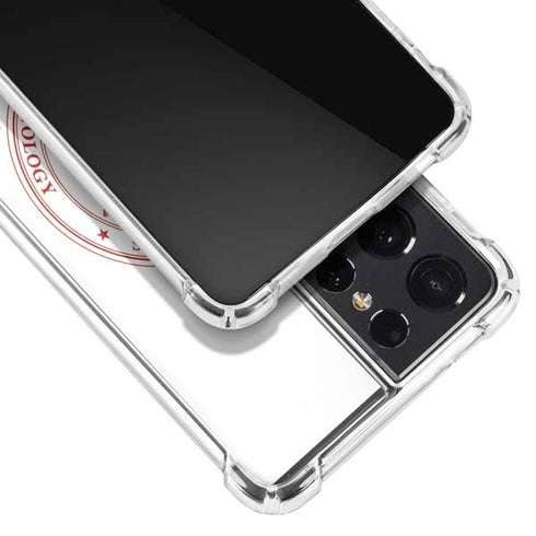Massachusetts Institute of Technology MIT White Logo Galaxy S21 Ultra 5G Clear Case