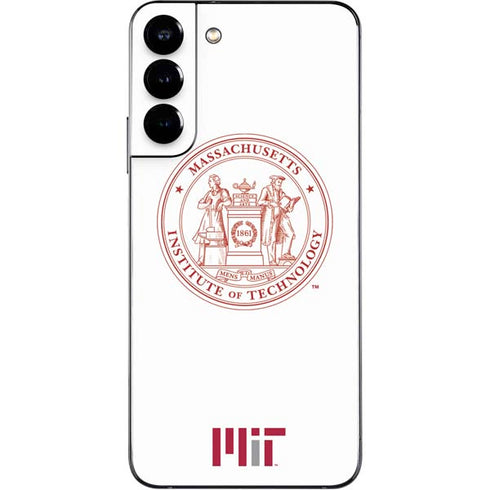 Massachusetts Institute of Technology MIT White Logo Galaxy S22 Plus Skin