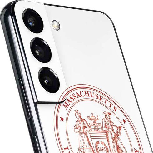 Massachusetts Institute of Technology MIT White Logo Galaxy S22 Plus Skin