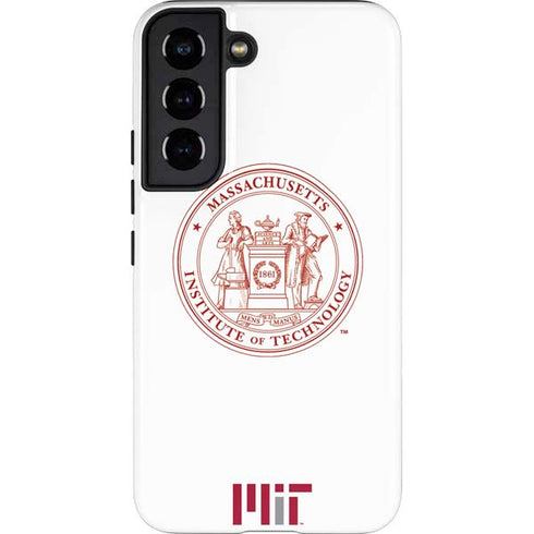 Massachusetts Institute of Technology MIT White Logo Galaxy S22 Pro Case