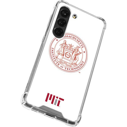 Massachusetts Institute of Technology MIT White Logo Galaxy S23 Clear Case