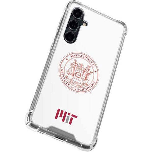 Massachusetts Institute of Technology MIT White Logo Galaxy S23 FE Clear Case