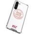 Massachusetts Institute of Technology MIT White Logo Galaxy S23 Plus Clear Case
