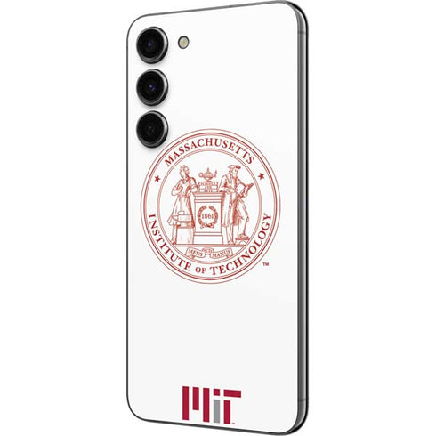 Massachusetts Institute of Technology MIT White Logo Galaxy S23 Plus Skin