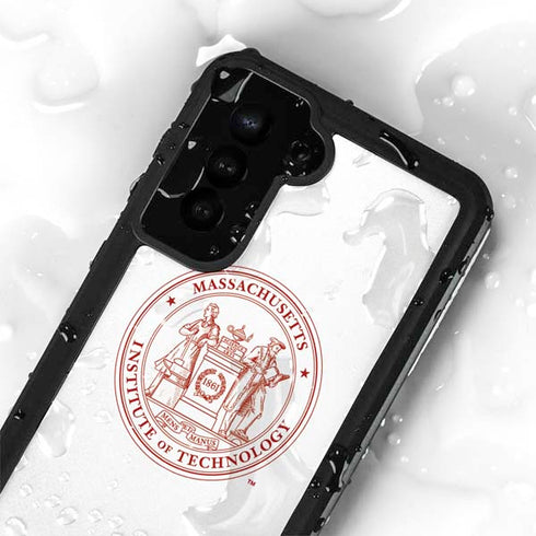 Massachusetts Institute of Technology MIT White Logo Galaxy S23 Plus Waterproof Case