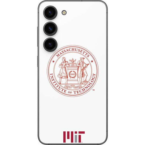 Massachusetts Institute of Technology MIT White Logo Galaxy S23 Skin