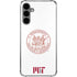 Massachusetts Institute of Technology MIT White Logo Galaxy S24 Plus Clear Case