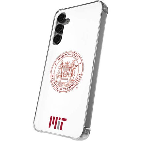 Massachusetts Institute of Technology MIT White Logo Galaxy S24 Plus Clear Case
