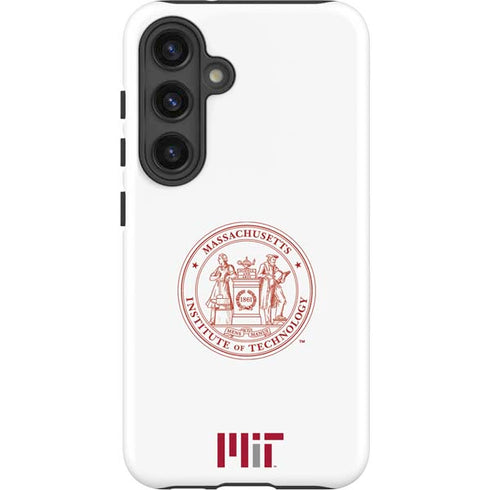 Massachusetts Institute of Technology MIT White Logo Galaxy S24 Plus Impact Case