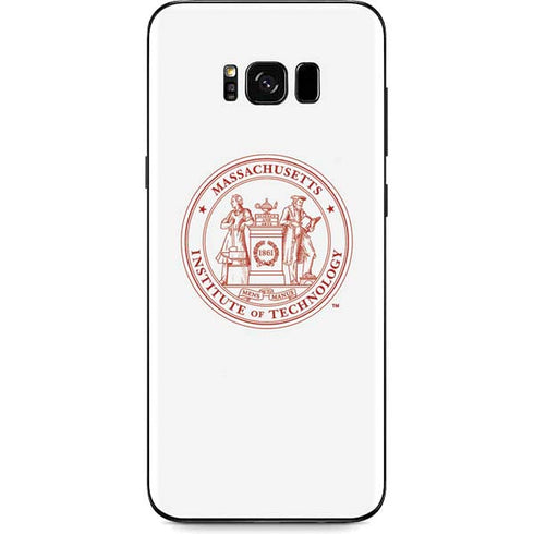 Massachusetts Institute of Technology MIT White Logo Galaxy S8 Skin