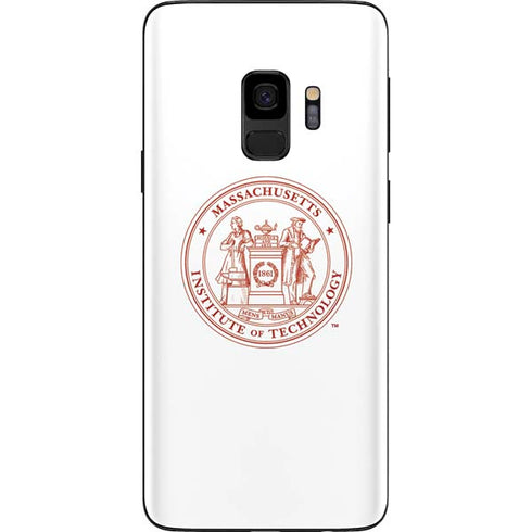 Massachusetts Institute of Technology MIT White Logo Galaxy S9 Skin