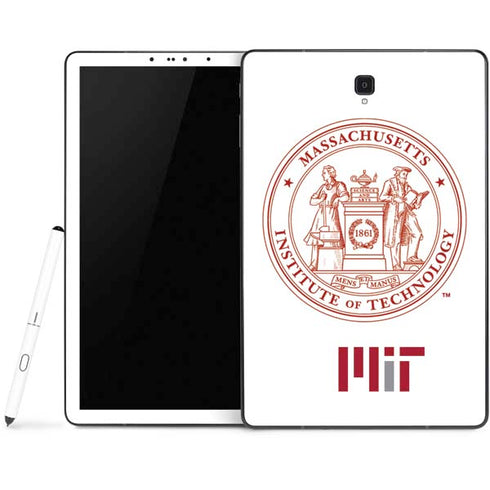 Massachusetts Institute of Technology MIT White Logo Samsung Galaxy Tab Skin