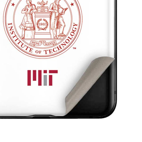 Massachusetts Institute of Technology MIT White Logo Galaxy Z Flip Skin