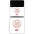 Massachusetts Institute of Technology MIT White Logo Galaxy Z Flip3 5G Skin