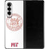 Massachusetts Institute of Technology MIT White Logo Galaxy Z Fold3 5G Skin