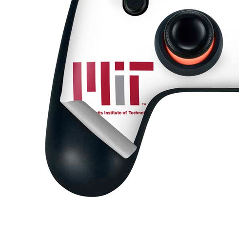 Massachusetts Institute of Technology MIT White Logo Google Stadia Controller Skin