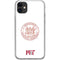 Massachusetts Institute of Technology MIT White Logo iPhone 11 Clear Case