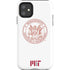 Massachusetts Institute of Technology MIT White Logo iPhone 11 Impact Case