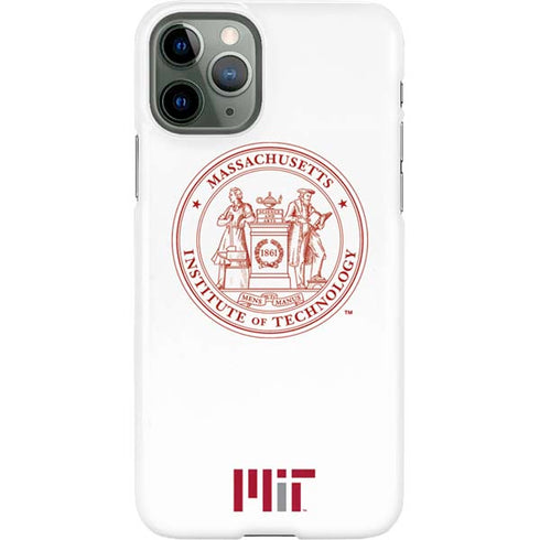 Massachusetts Institute of Technology MIT White Logo iPhone 11 Pro Lite Case