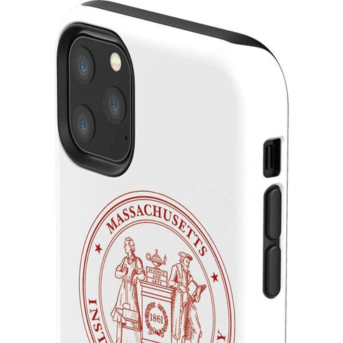 Massachusetts Institute of Technology MIT White Logo iPhone 11 Pro Max Impact Case