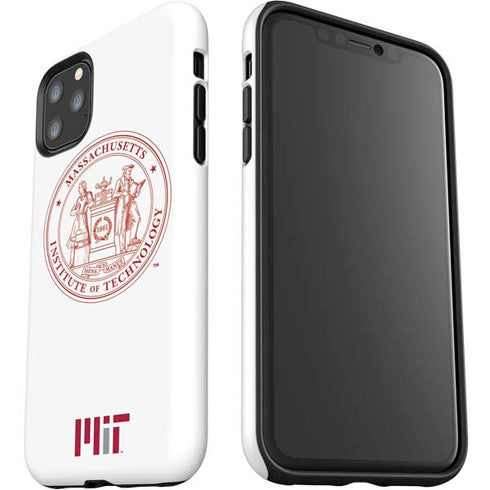 Massachusetts Institute of Technology MIT White Logo iPhone 11 Pro Max Impact Case