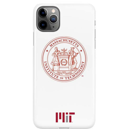 Massachusetts Institute of Technology MIT White Logo iPhone 11 Pro Max Lite Case
