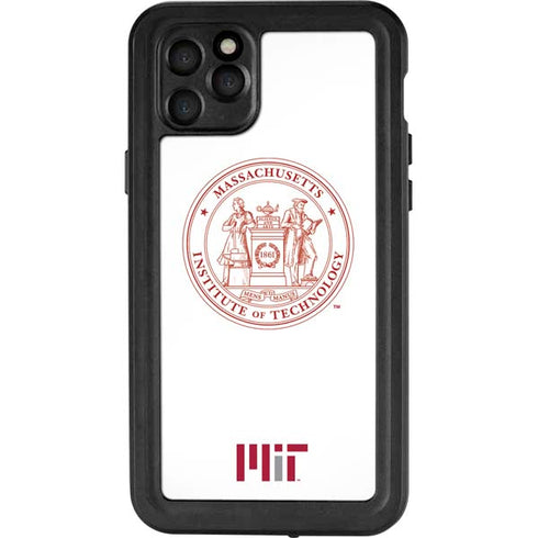 Massachusetts Institute of Technology MIT White Logo iPhone 11 Pro Max Waterproof Case