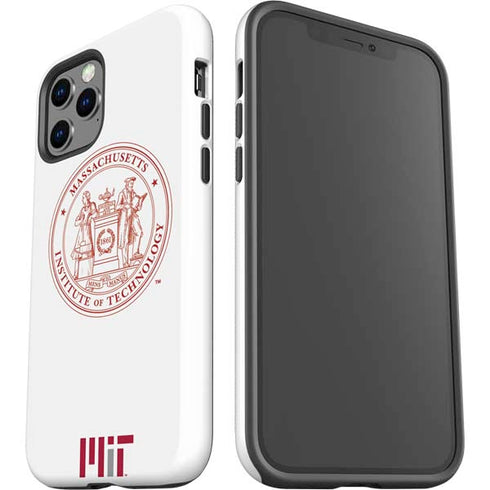 Massachusetts Institute of Technology MIT White Logo iPhone 12 Pro Impact Case