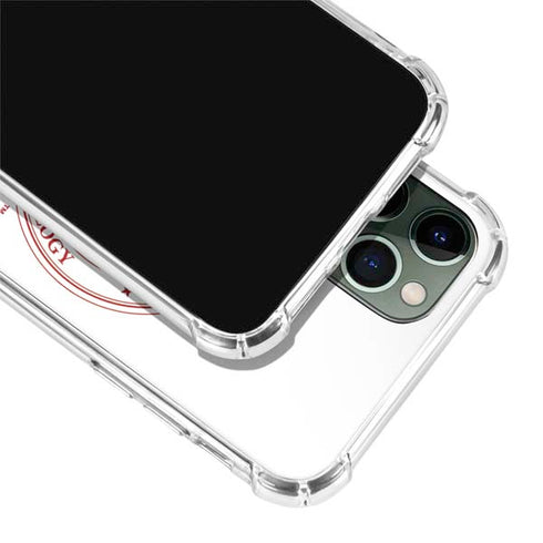 Massachusetts Institute of Technology MIT White Logo iPhone 12 Pro Max Clear Case